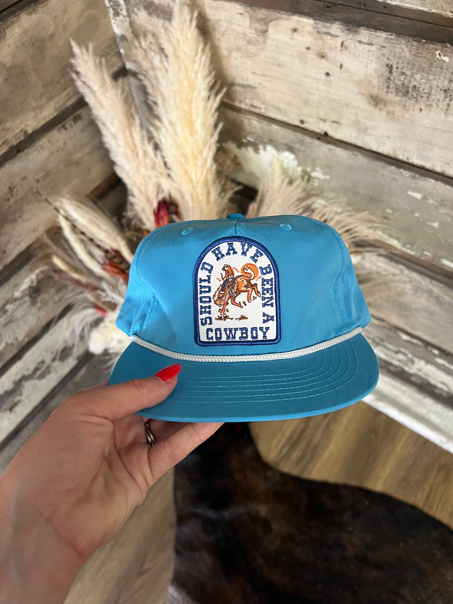 “Should Have Been A Cowboy” Retro Trucker Hat