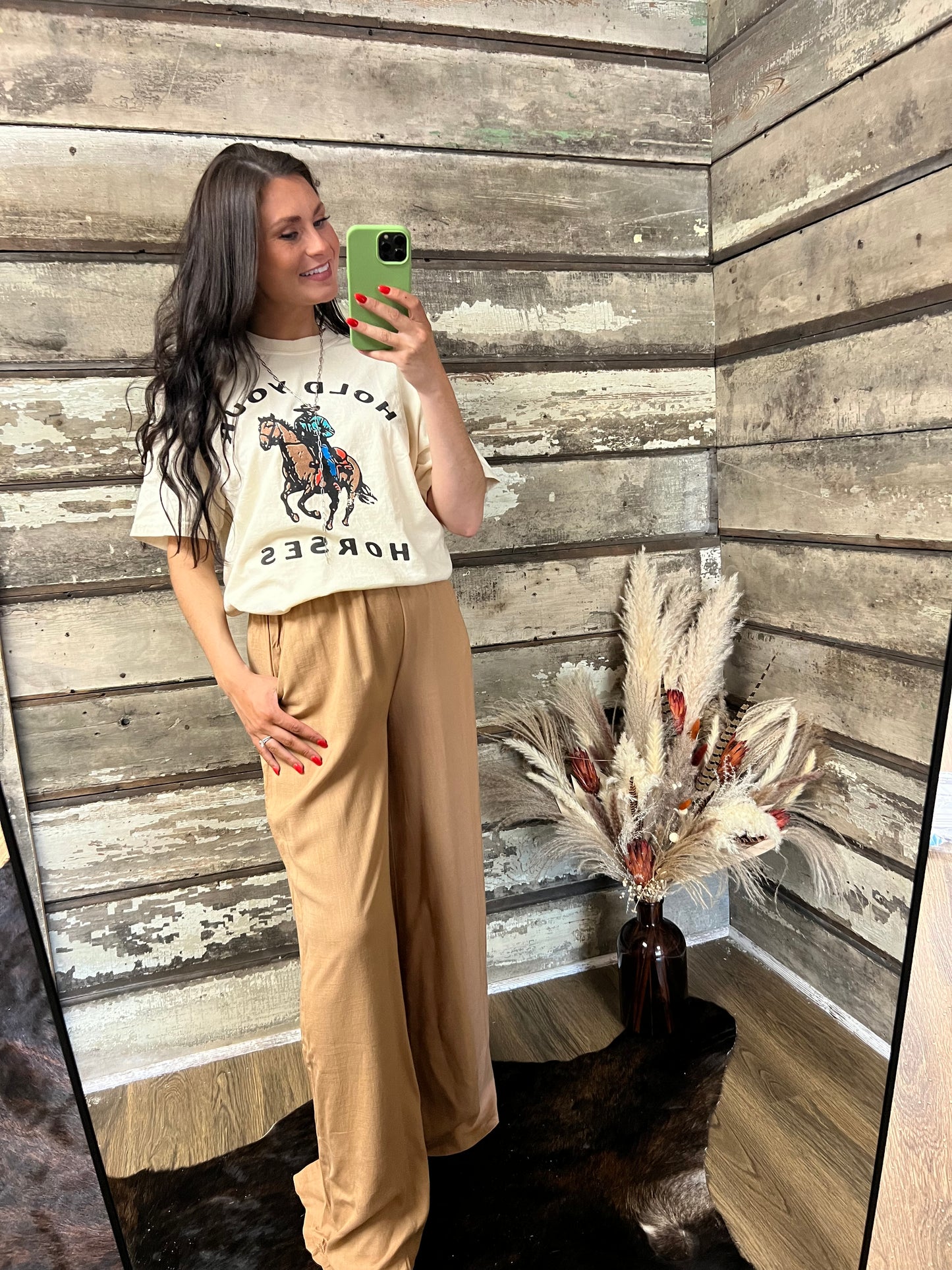 Linen Wide Leg Pants