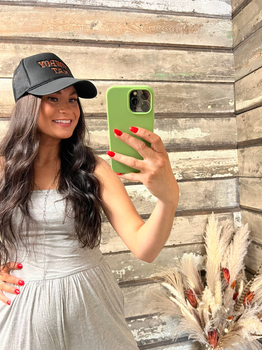 “ COWBOY HAT” Trucker Cap
