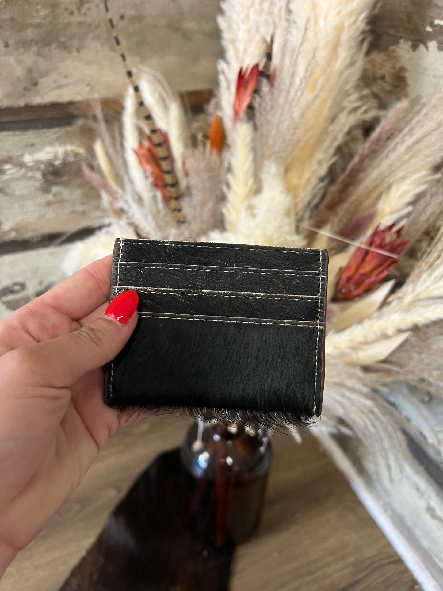 Cowhide Card Holders