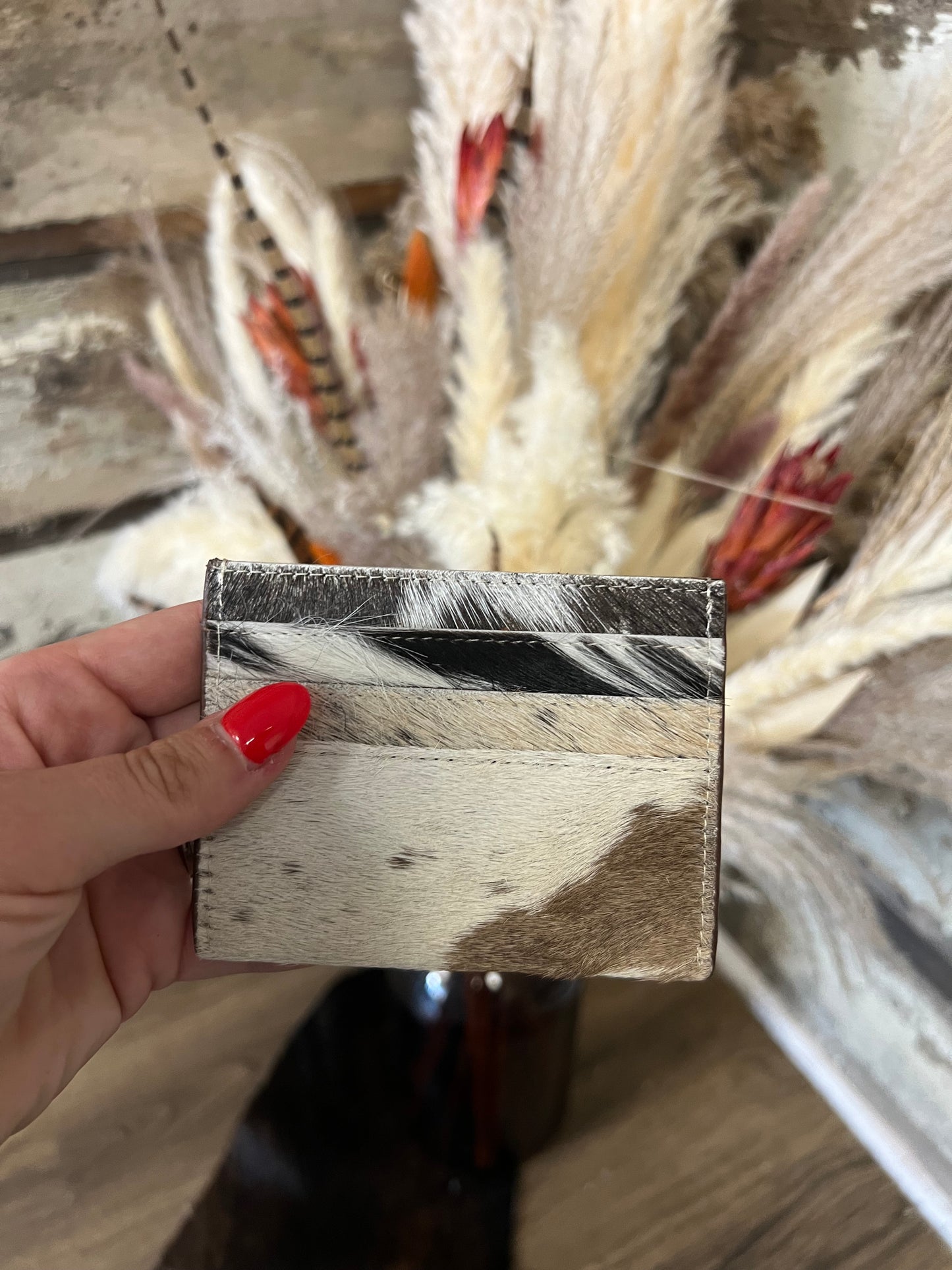 Cowhide Card Holders