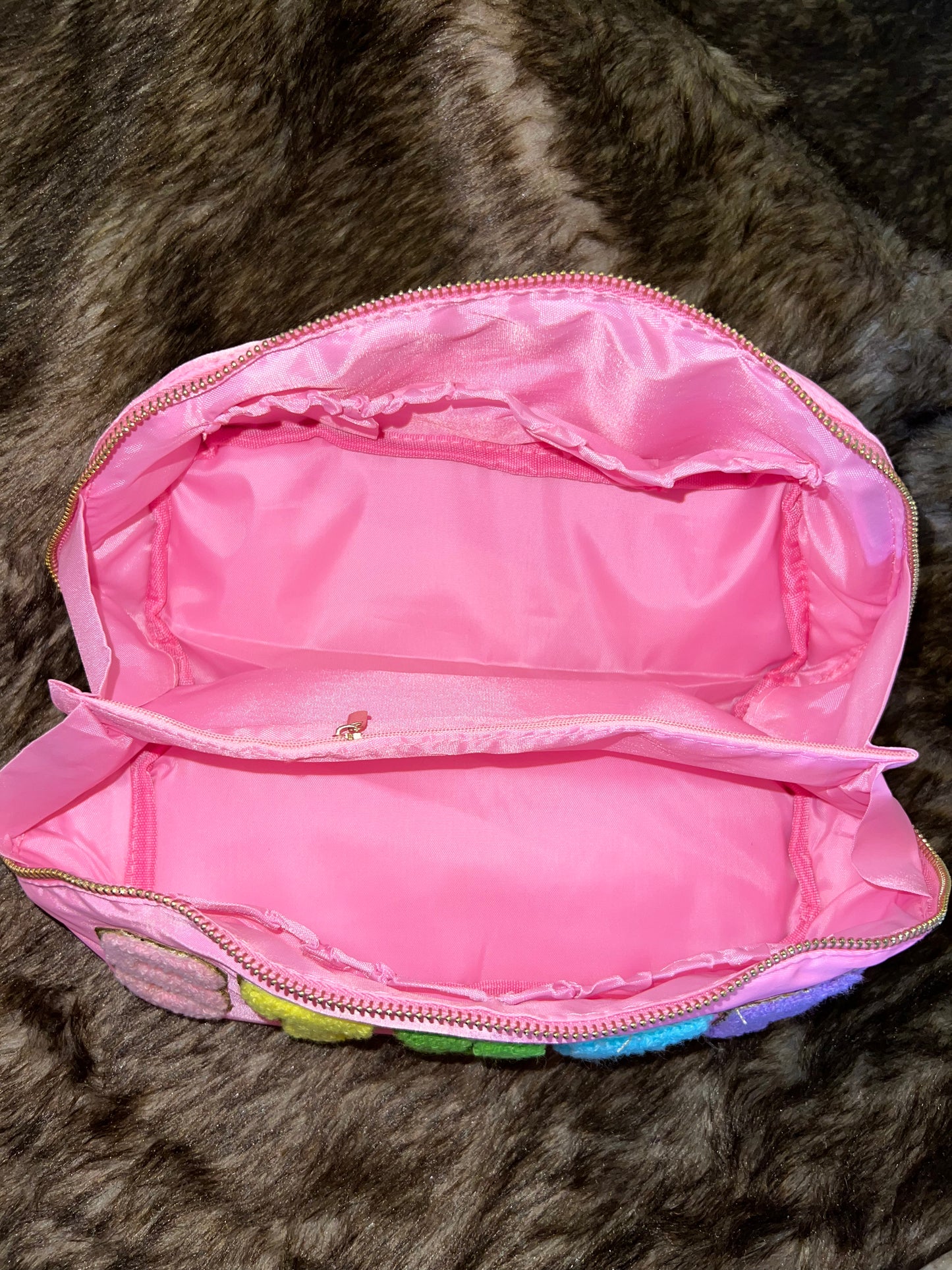 Large Hot Pink “STUFF” Travel Bag