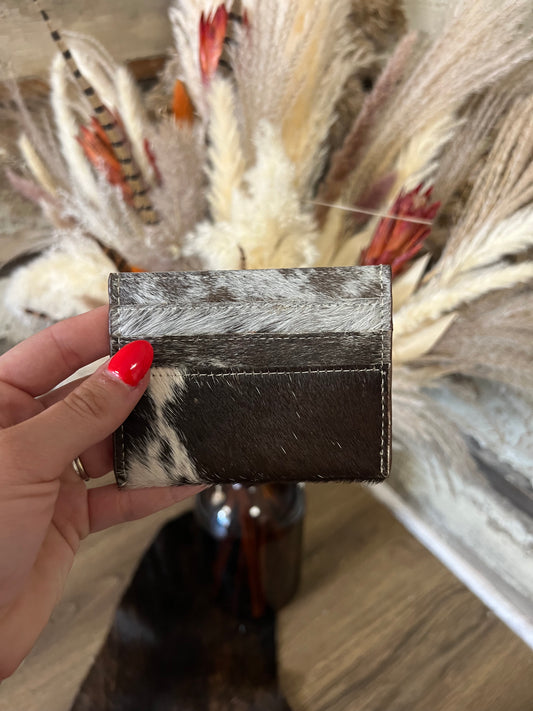 Cowhide Card Holders