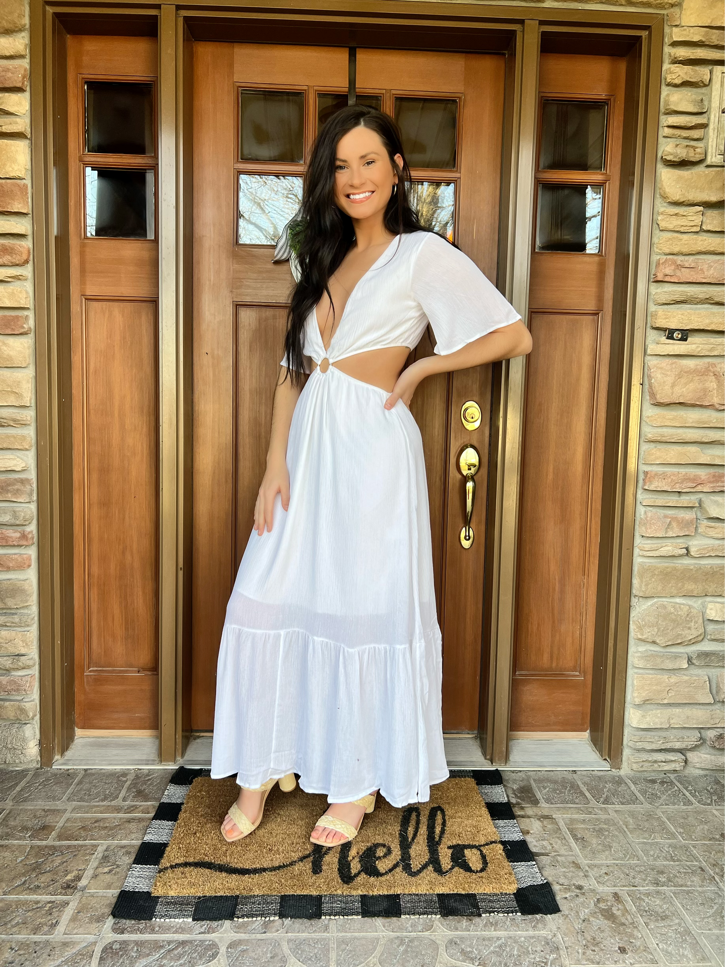 Detailed Cutout Maxi