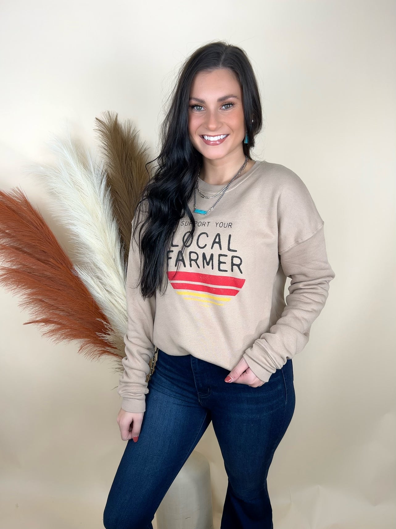 "Support Your Local Farmer" Graphic Crew